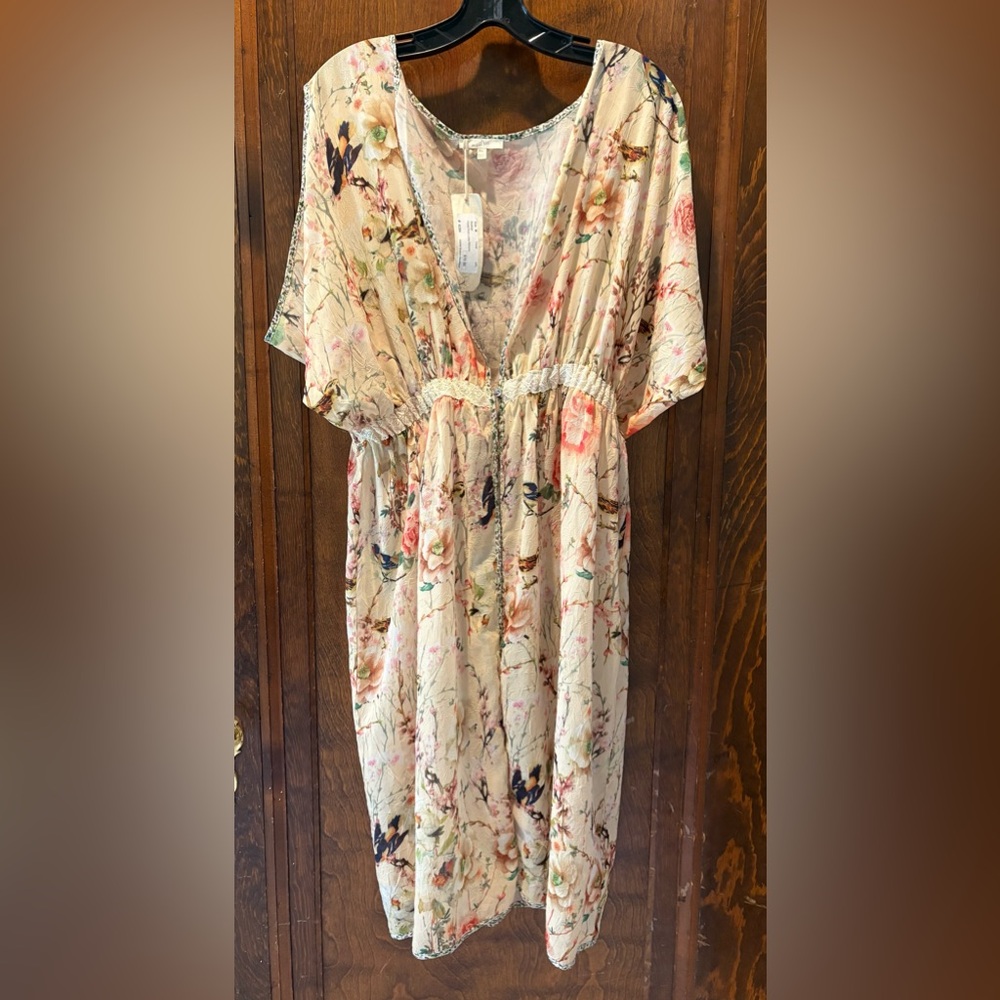 Mystree Floral Print Kimono